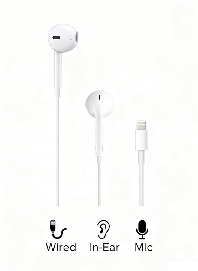 HAVEN EarPods With Lightning Connector White - Image 2
